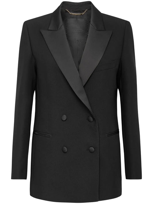 Double-Breasted Boxy Blazer
