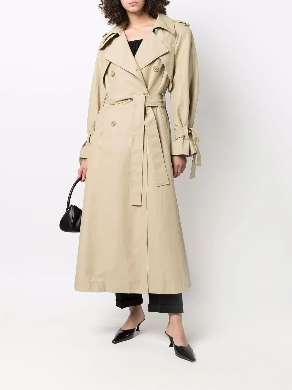 Double-Breasted Trench Coat
