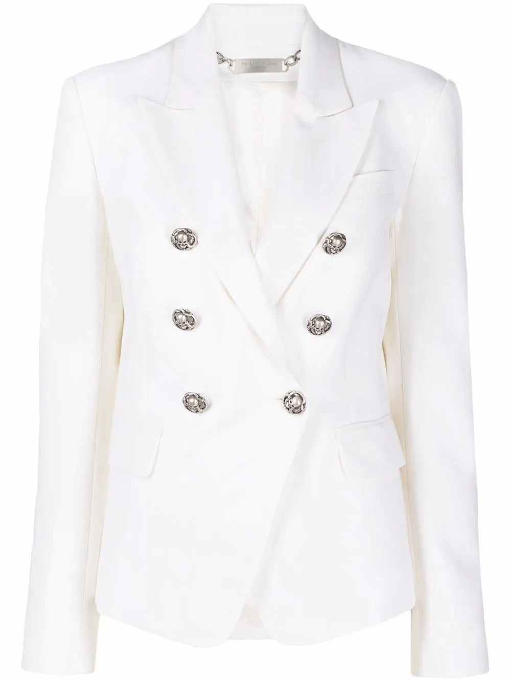 Double-Breasted Fitted Blazer