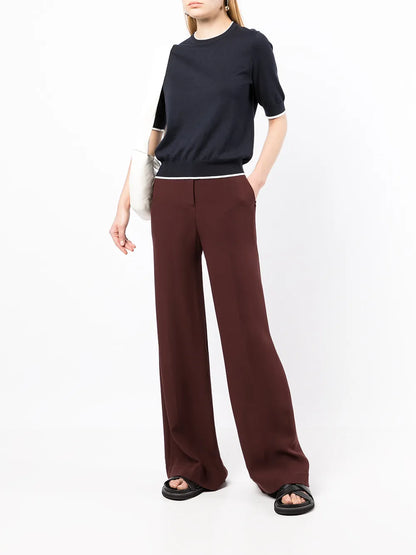 Fine Knit Cotton-Cashmere Top