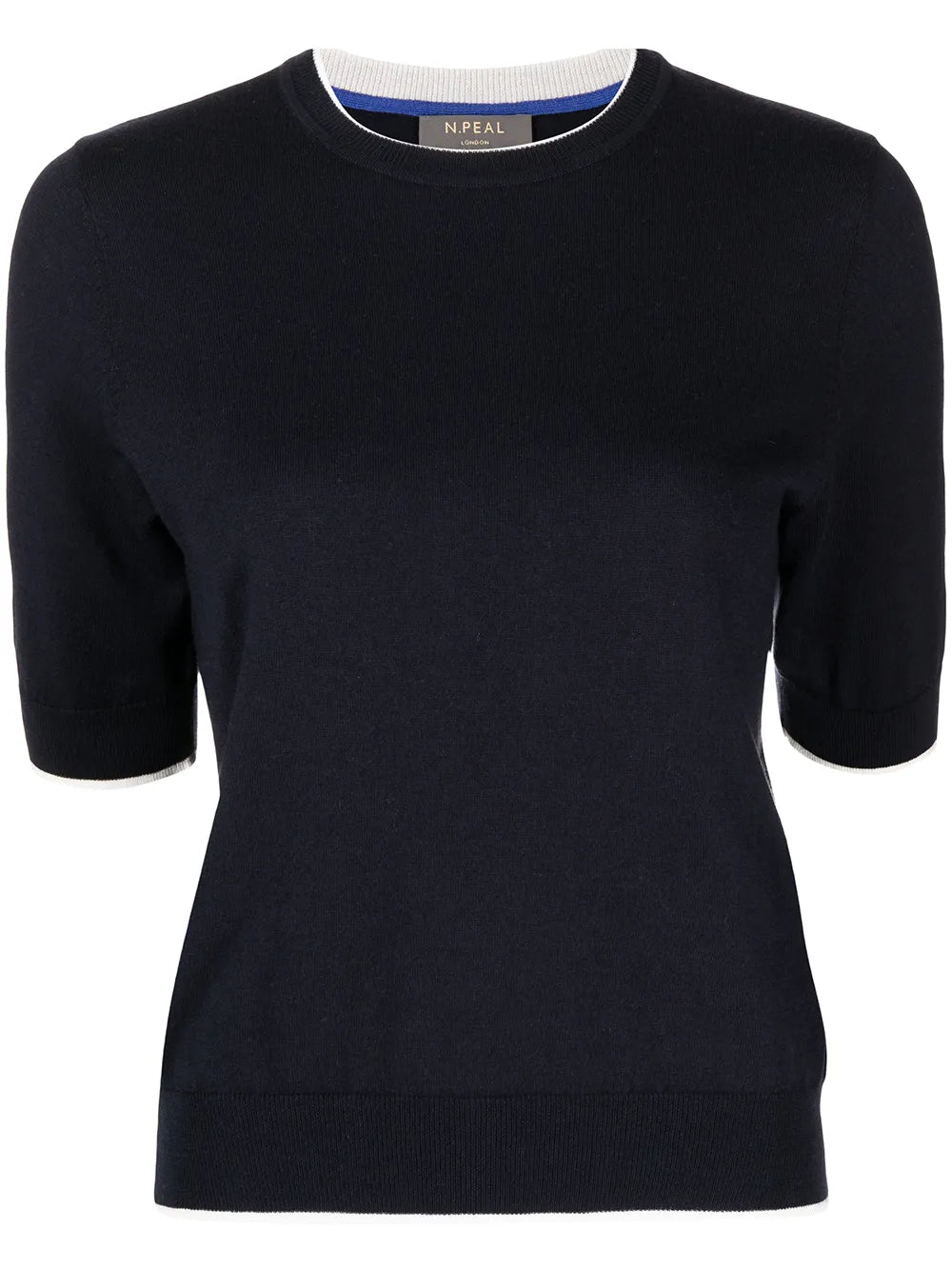 Fine Knit Cotton-Cashmere Top