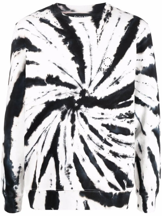 Tie-Dye Organic-Cotton Sweatshirt