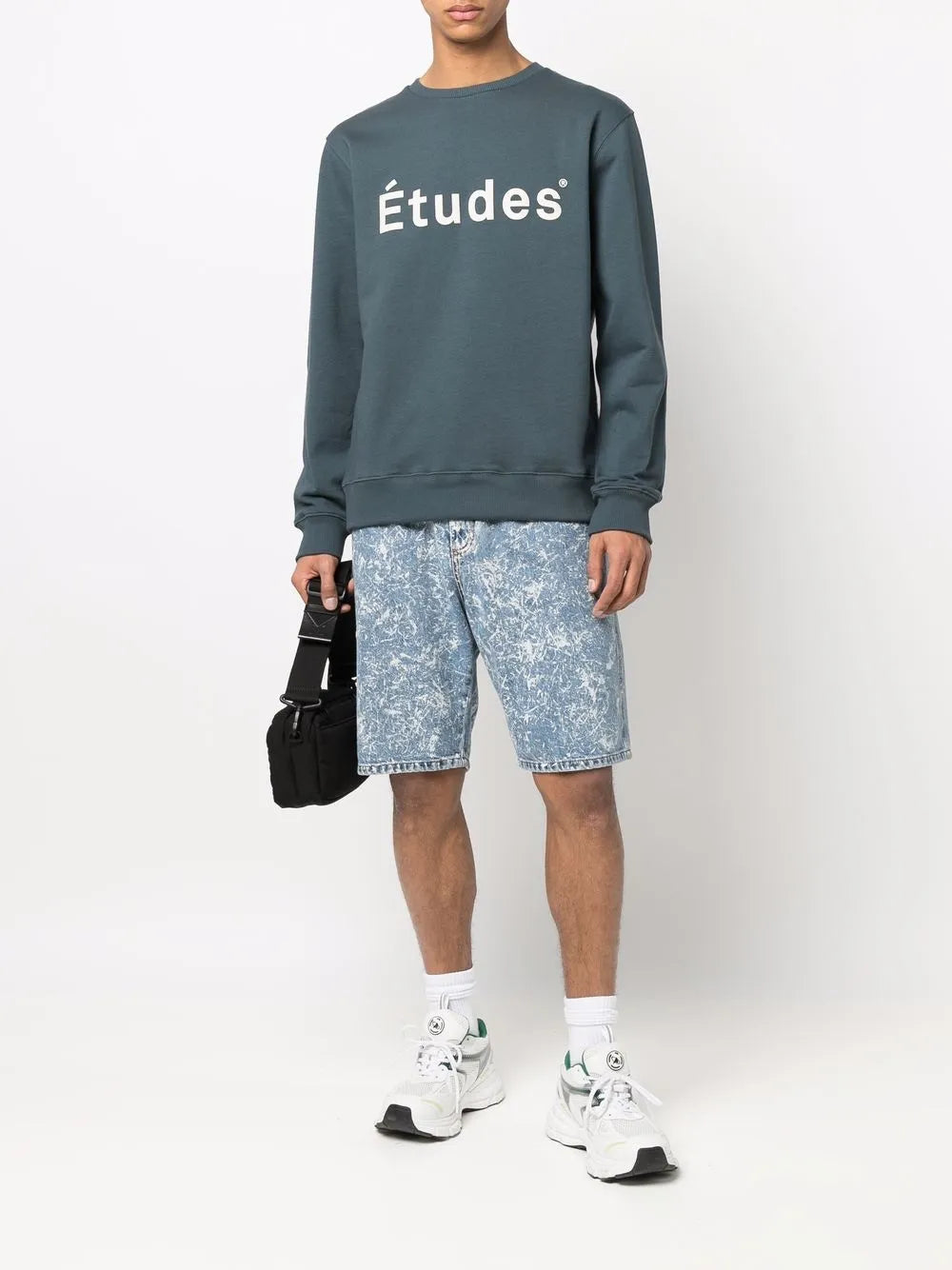 Logo-Print Crew Neck Sweatshirt