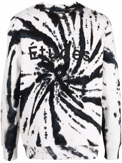 Tie-Dye Organic-Cotton Sweatshirt