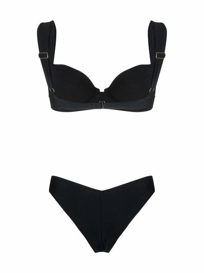 Underwired Lurex Bikini Set