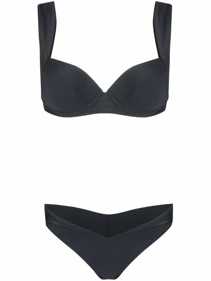 Underwired Lurex Bikini Set