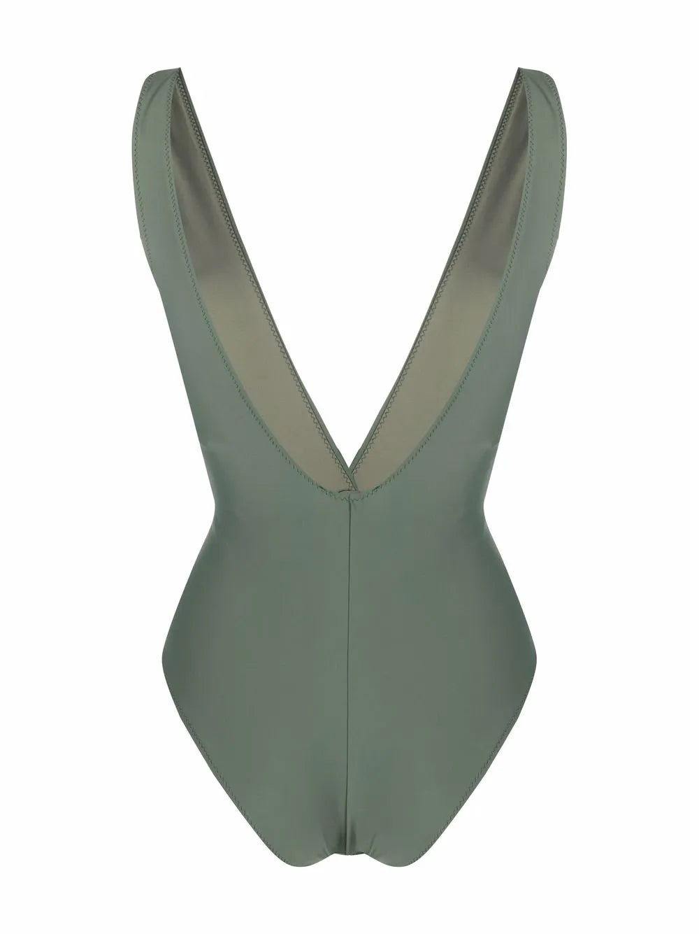 Knot-Detailed V-Neck Swimsuit