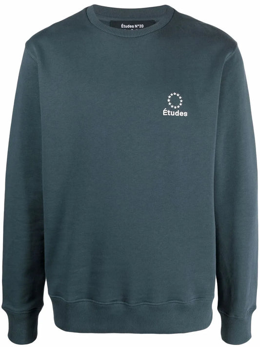 Logo-Print Organic Cotton Sweatshirt