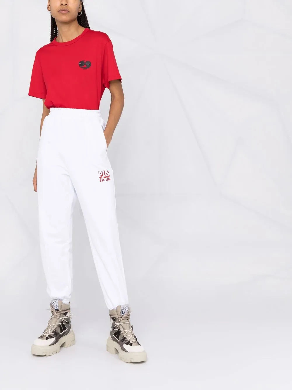 Logo-Print Cotton Joggers