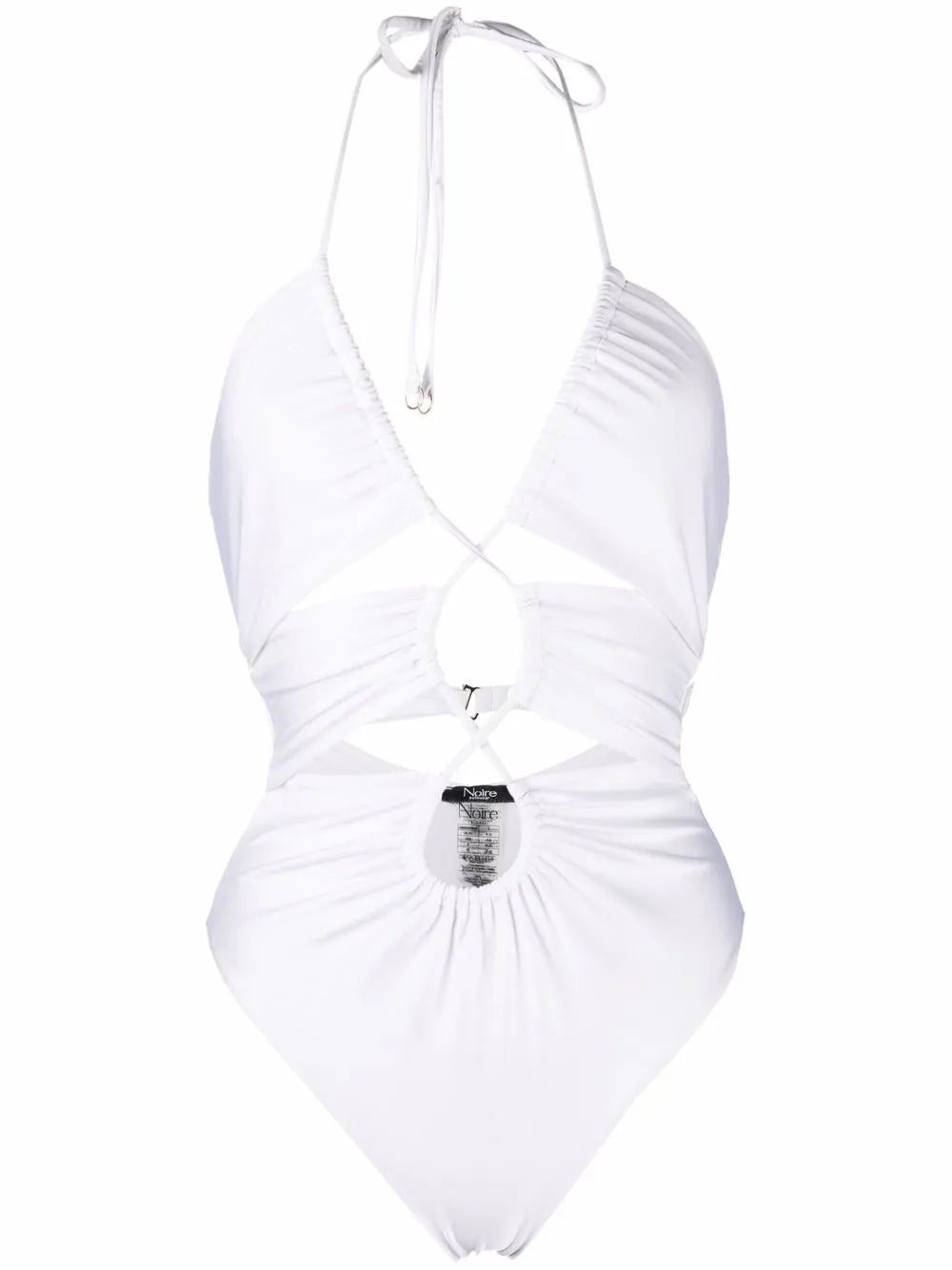 Cut-Out Halterneck Swimsuit