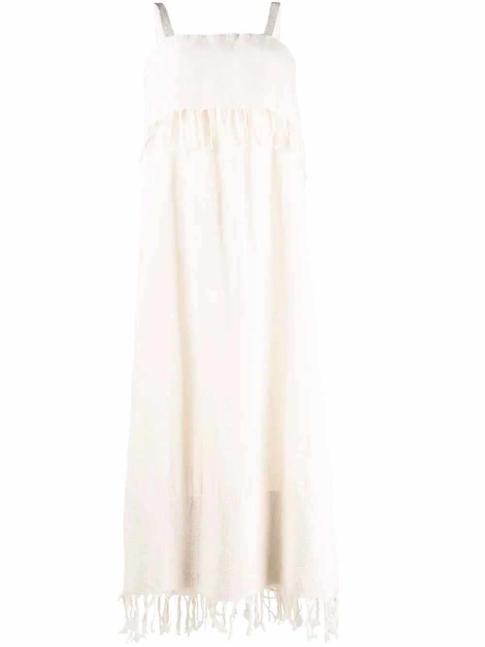 Tassel Fringed Sleeveless Dress