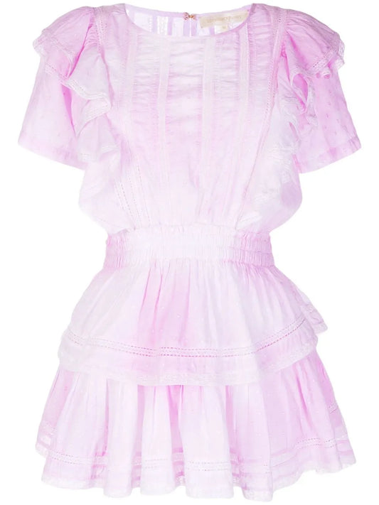Ruffle-Panel Dress