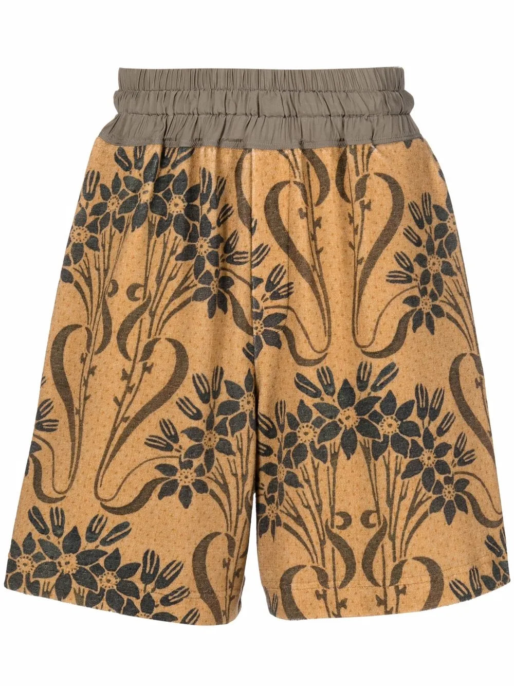 Ursula Floral-Print Elasticated Shorts