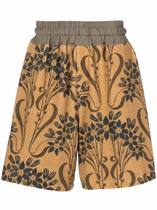 Ursula Floral-Print Elasticated Shorts