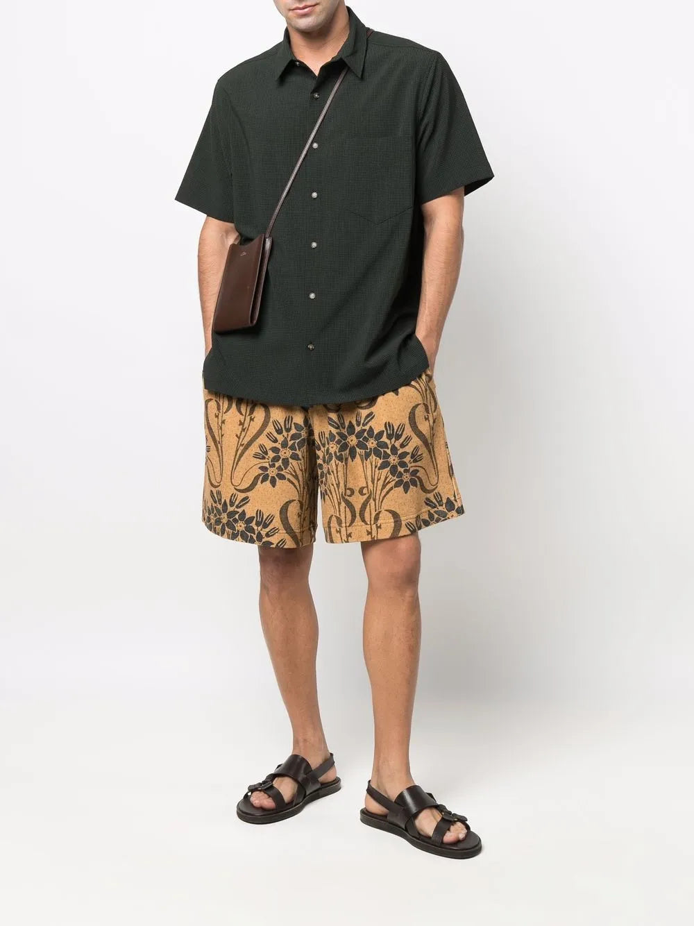 Ursula Floral-Print Elasticated Shorts