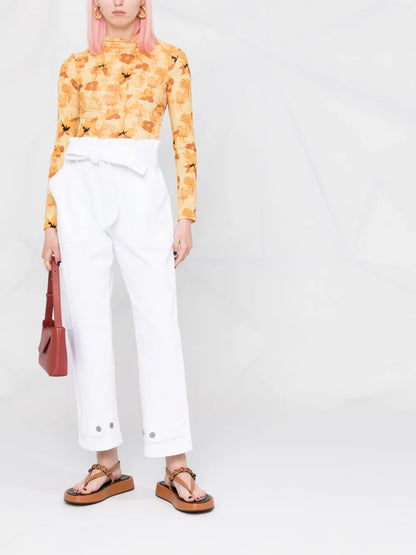 Paperbag-Waist Trousers