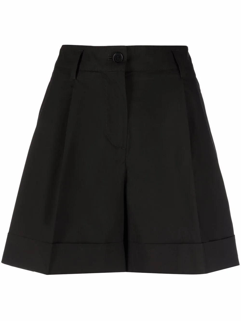 Turn-Up Hem Shorts