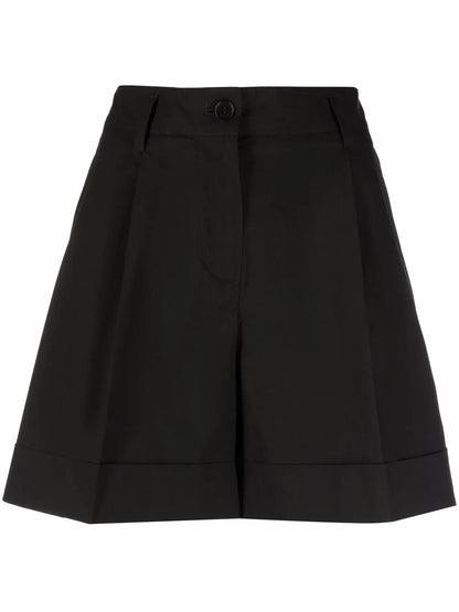 Turn-Up Hem Shorts