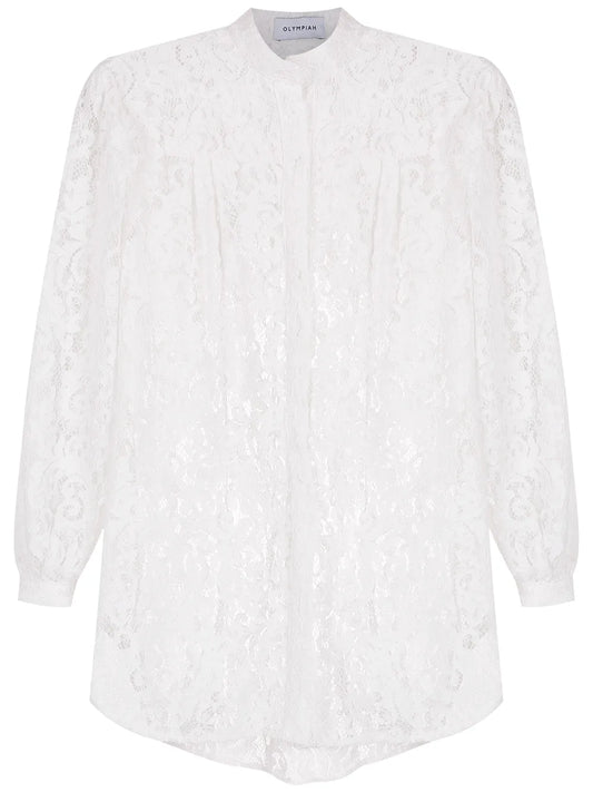 Branch Lace-Print Shirt