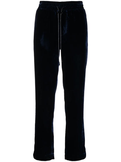 Velvet-Effect Pyjama Pants