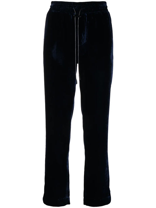 Velvet-Effect Pyjama Pants