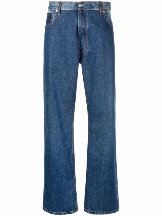 Two-Tone Oversize Jeans