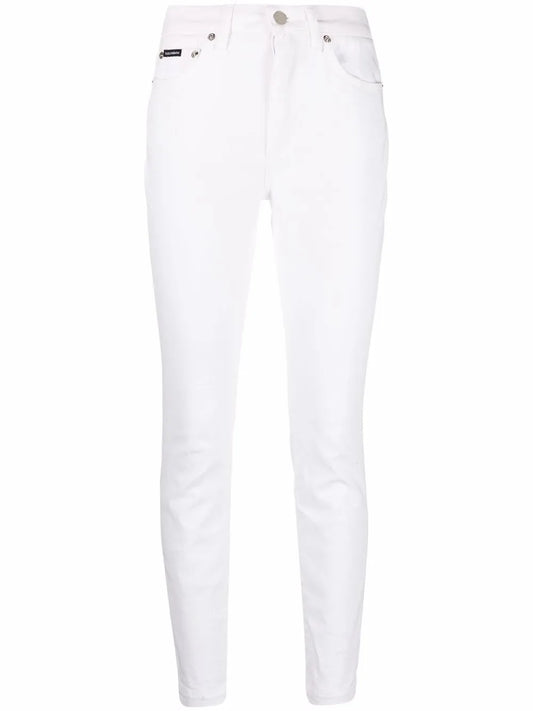 Low-Rise Skinny Trousers