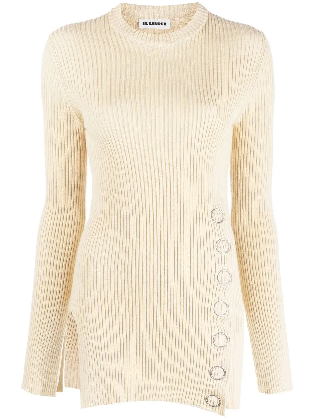 Snap-Button Ribbed Top
