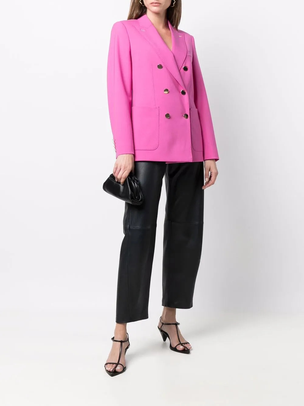 Double-Breasted Tailored Blazer