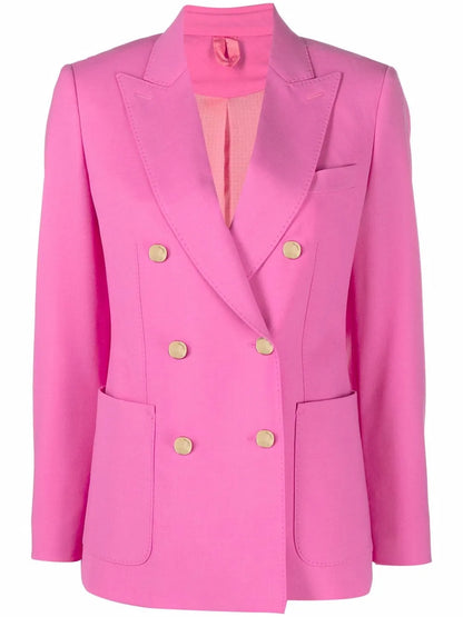 Double-Breasted Tailored Blazer