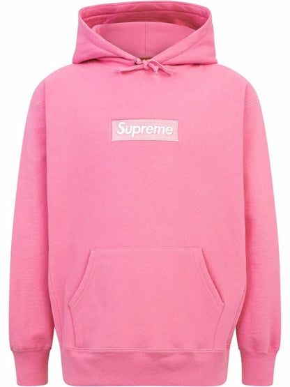 Box Logo Drawstring Hoodie