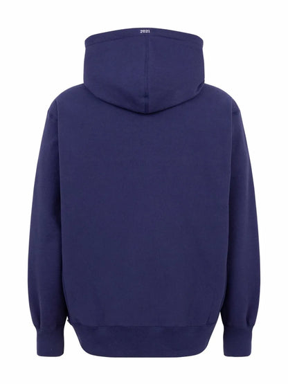 Box Logo Drawstring Hoodie
