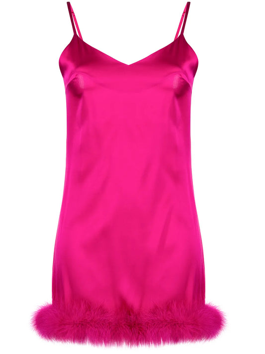 Kitty Silk Slip Dress