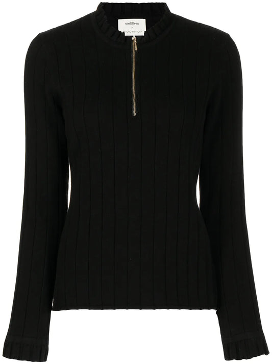 Ribbed Fine Knit Jumper
