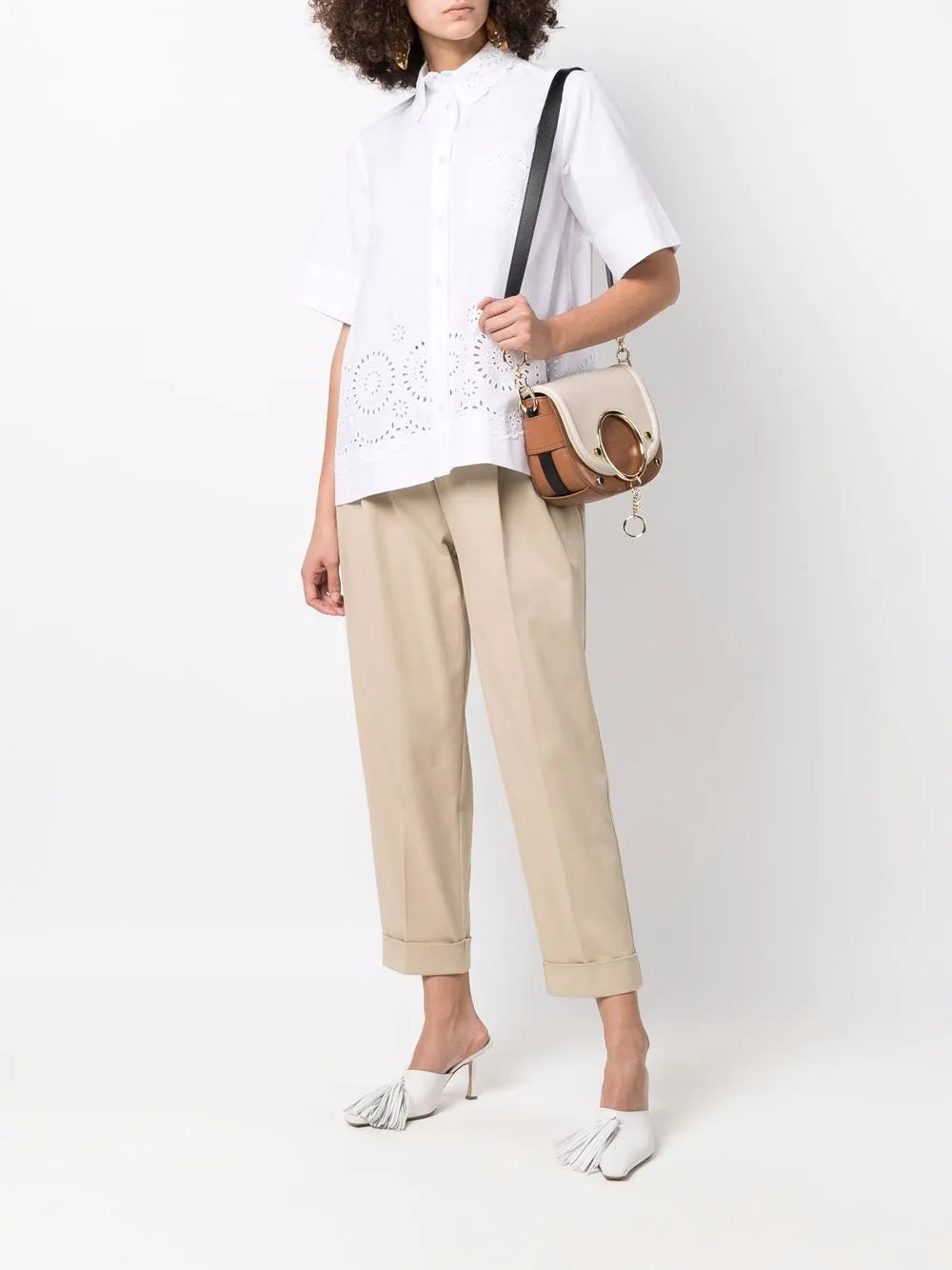 Short-Sleeved Button-Up Shirt