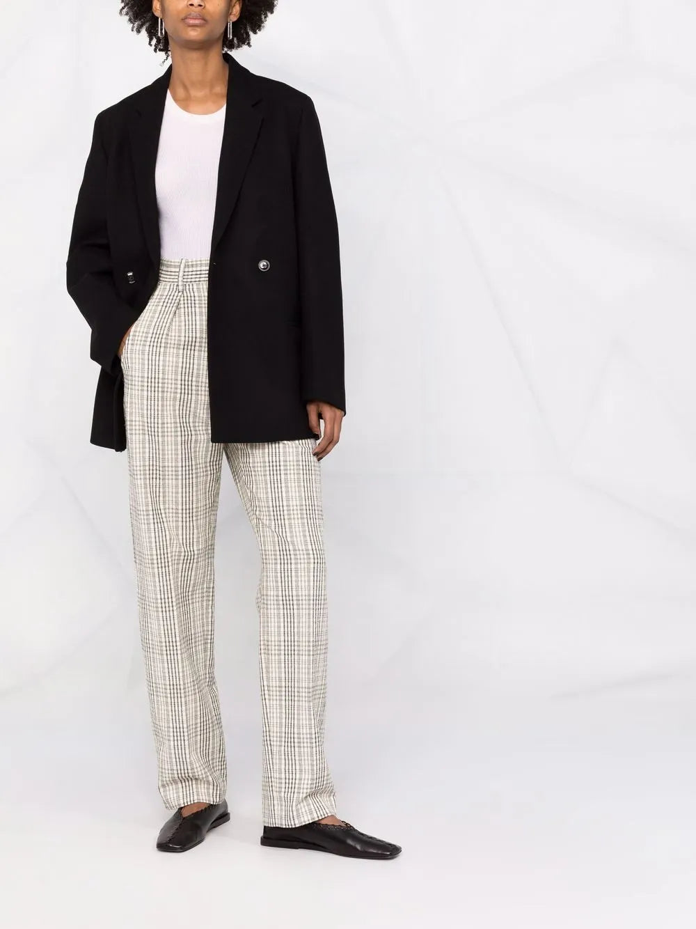 Loreo Double-Breasted Blazer