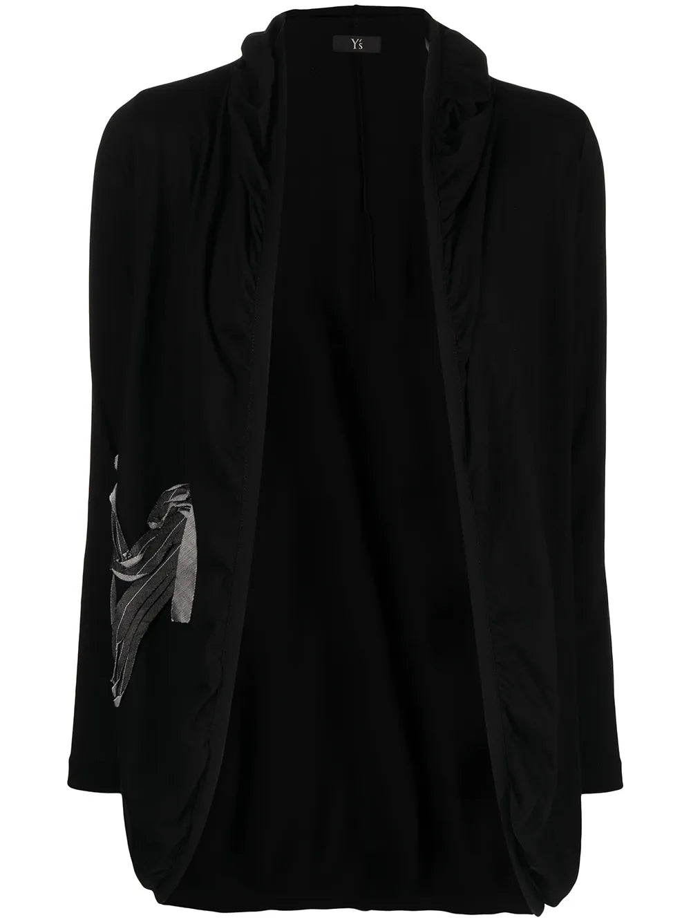 Logo-Patchwork Cardigan
