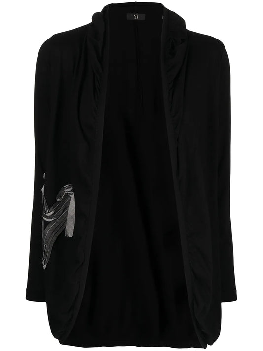 Logo-Patchwork Cardigan