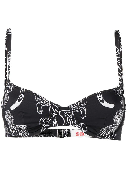 The Eva Tiger-Print Bikini