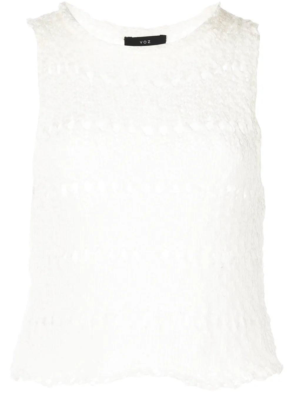 Flammé Knitted Crop Top