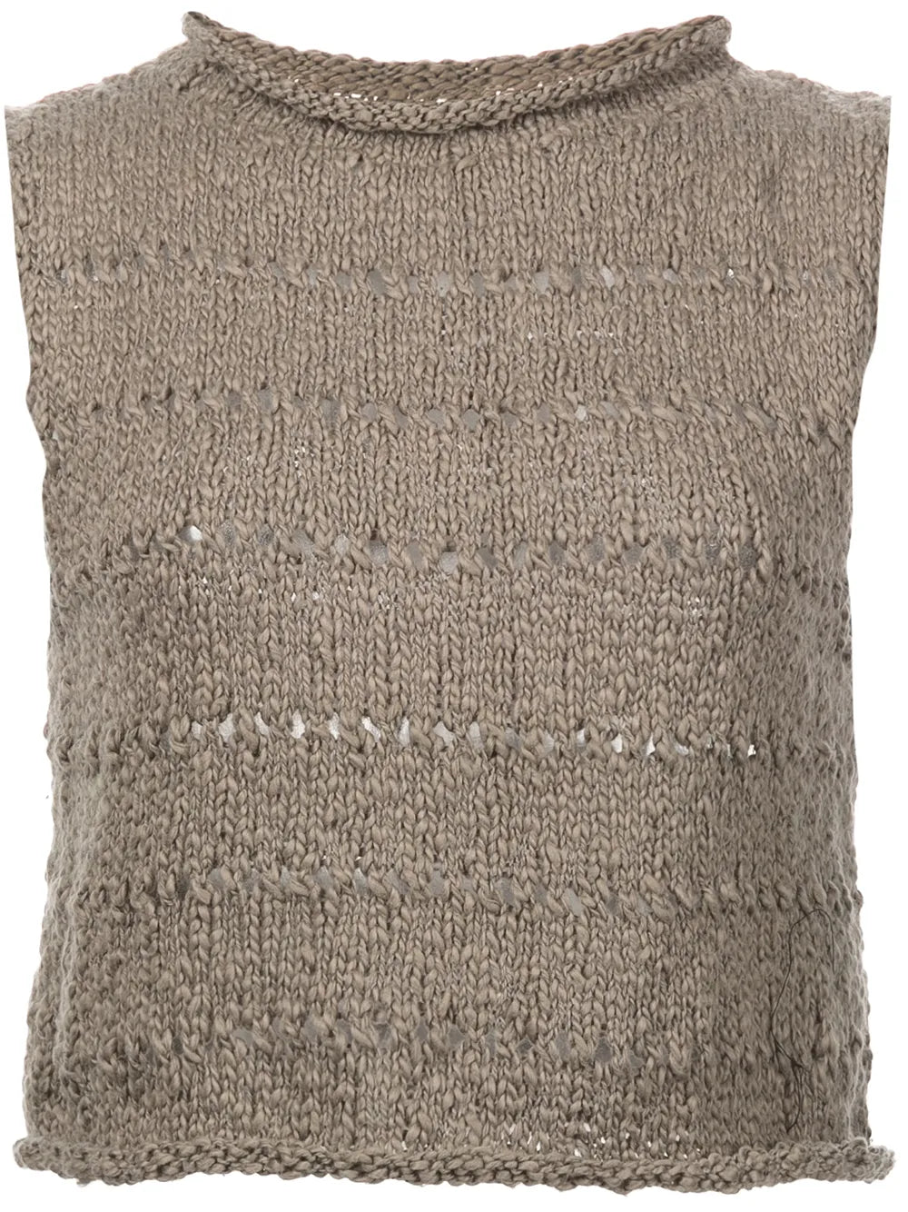 Flammé Knitted Crop Top