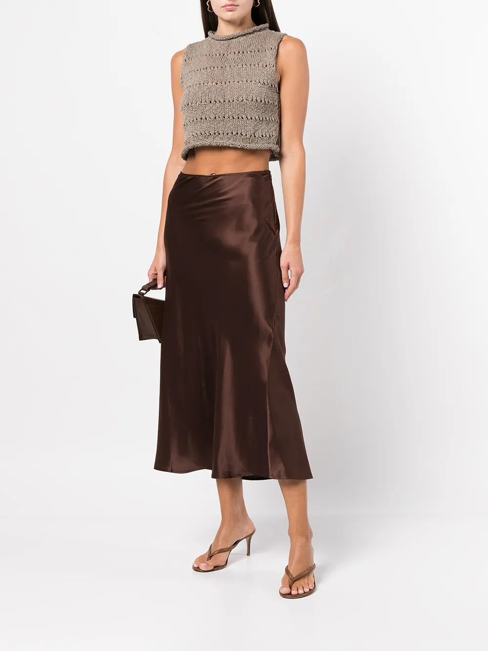 Flammé Knitted Crop Top