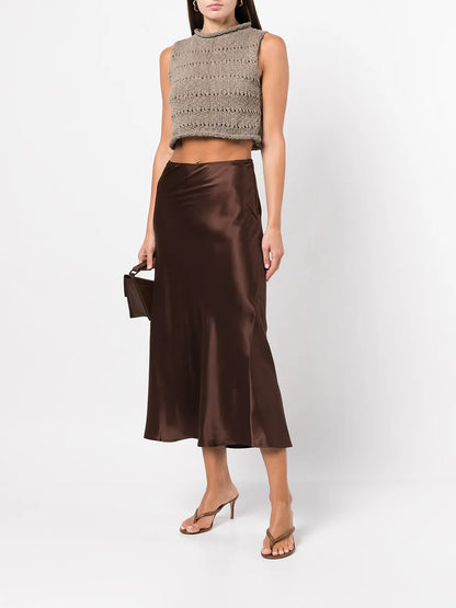 Flammé Knitted Crop Top