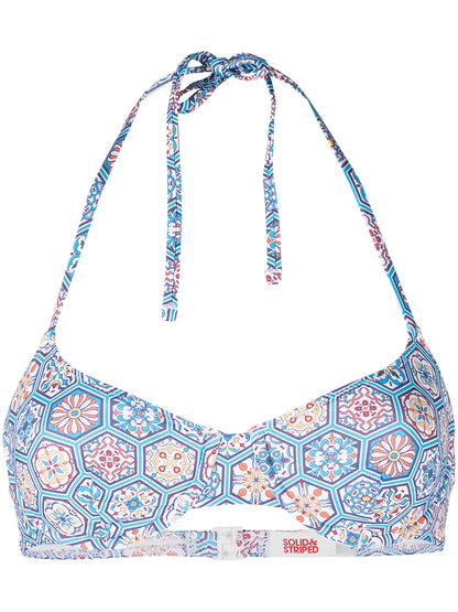 Ginger Geometric Bikini Top