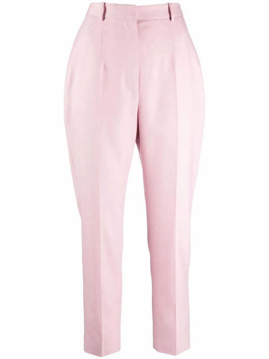 Cropped Tailored Trousers