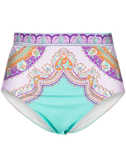 Lola High-Waisted Bikini Bottoms