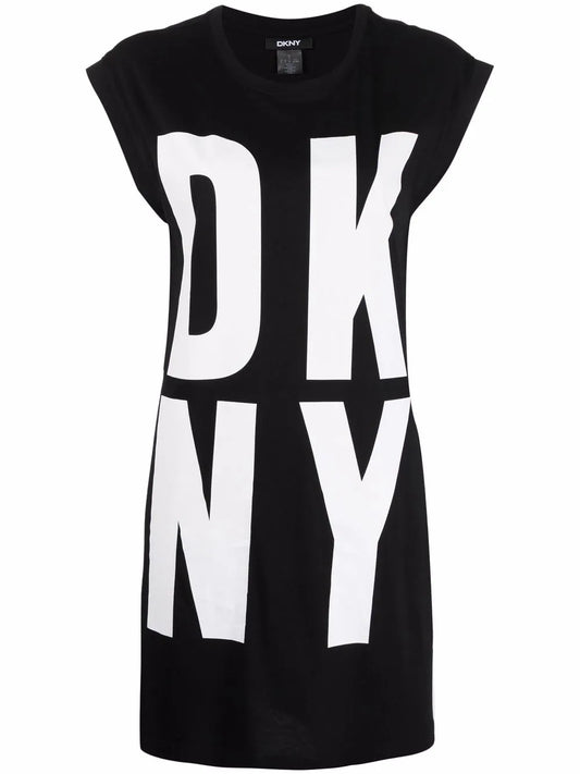 Longline Logo-Print Vest Top