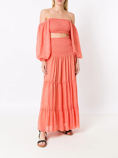 Cropped Off-Shoulder Blouse
