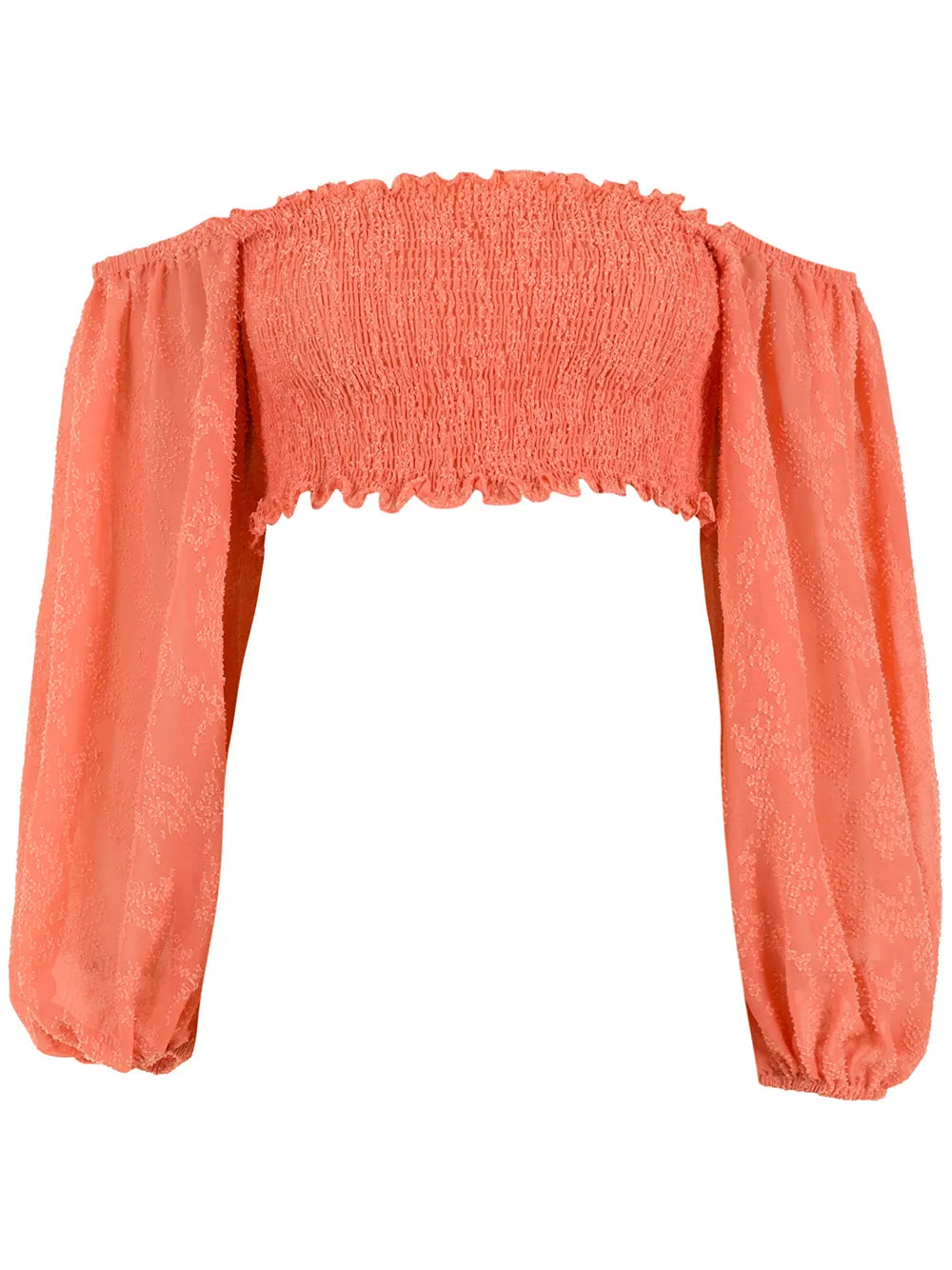 Cropped Off-Shoulder Blouse