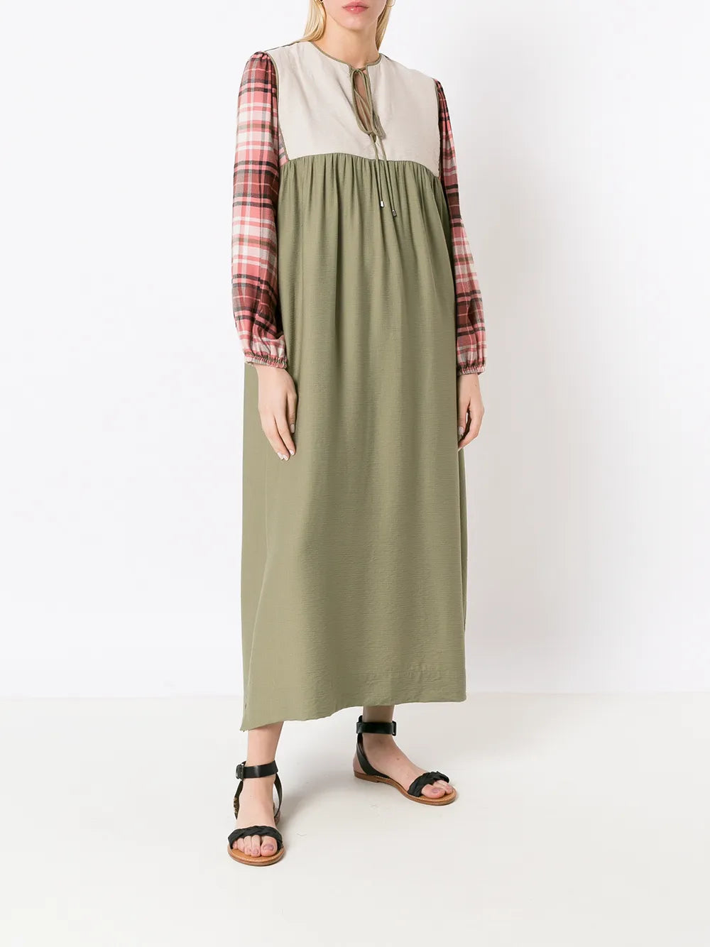 Touch Panelled Smock Dress